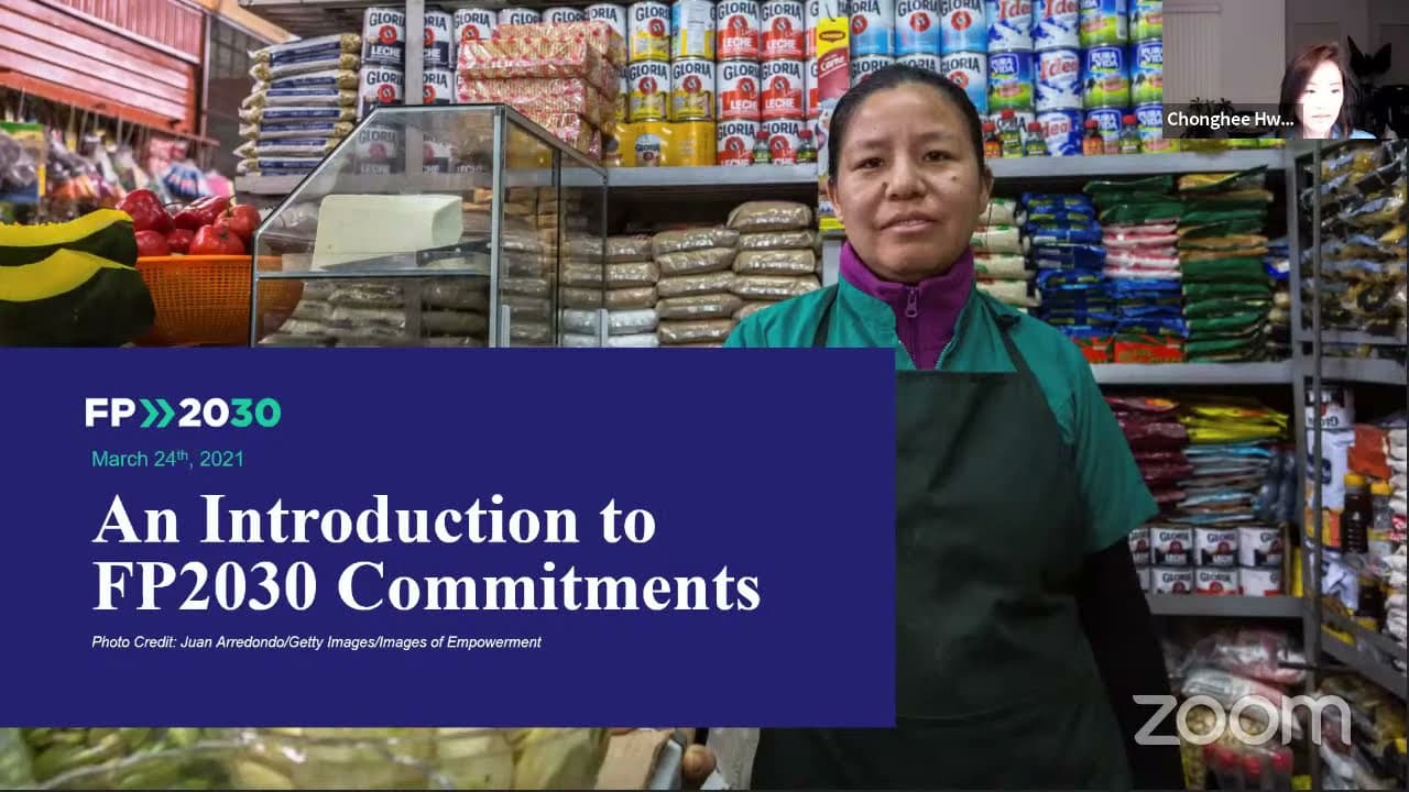 Introduction to FP2030 Commitments
