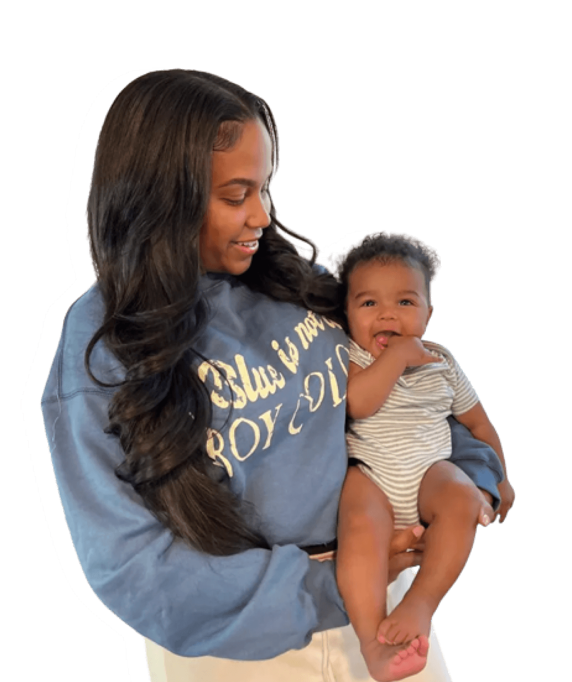 mother and a baby