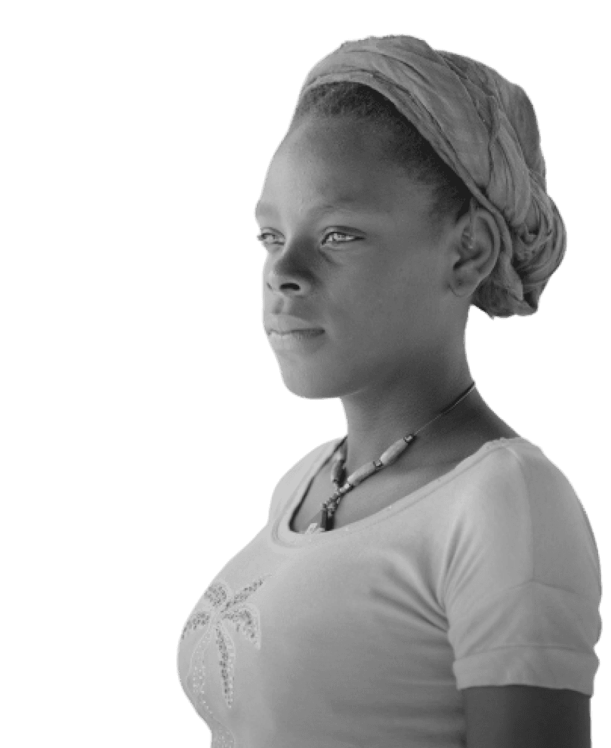 A young woman