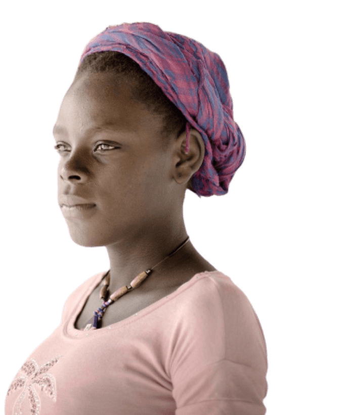 A young woman
