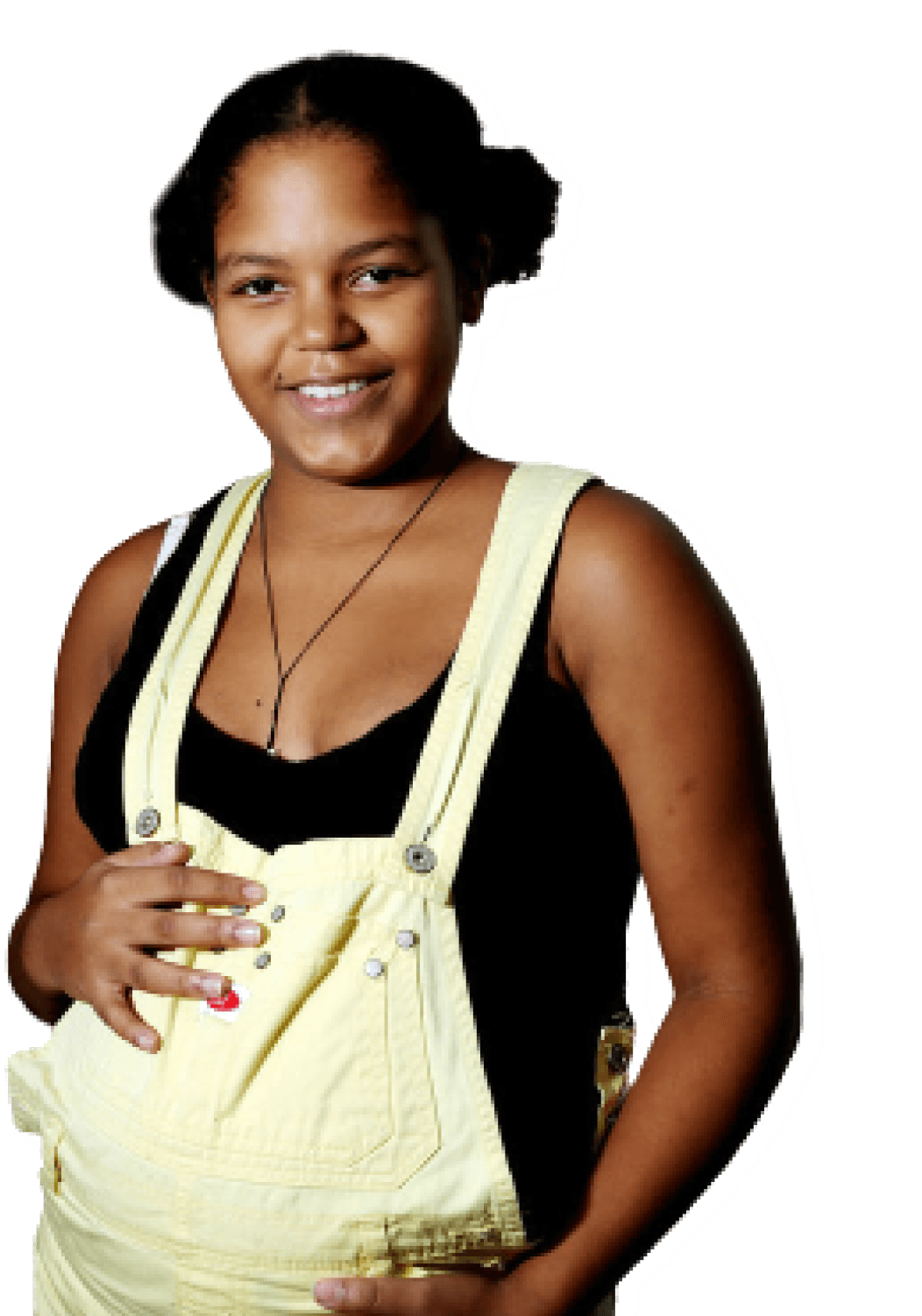 A young woman